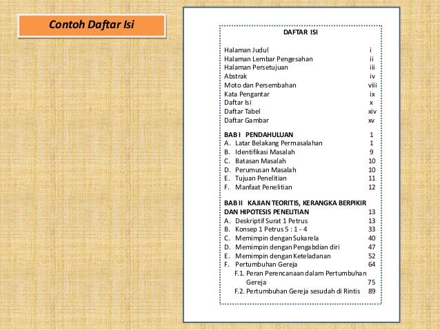 Contoh Abstrak Karya Ilmiah Ebook